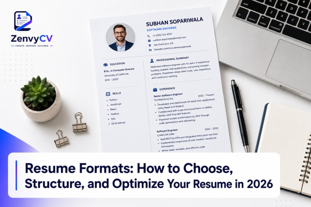 Resume Formats: How to Choose, Structure, and Optimize Your Resume